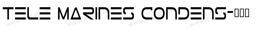 Tele Marines Condens字体转换